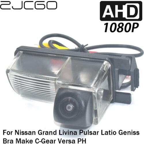 ZJCGO Car Rear View Reverse Backup Parking Reversing Camera for Nissan Grand Livina Pulsar Latio Geniss Bra Make C-Gear Versa PH