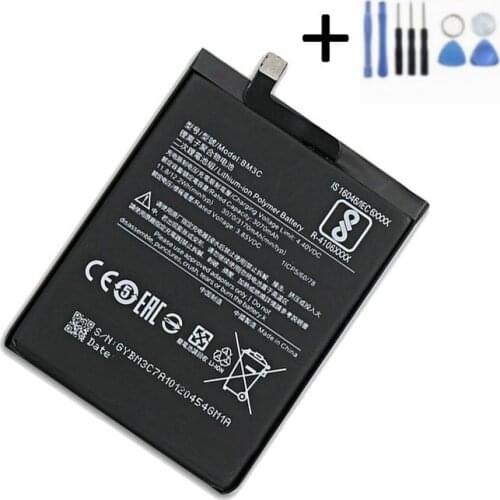 1x 100% New High Quality 3070mAh Battery Replacement For Xiaomi 7 Mi 7 MI7 Smart Phone Batteries + Repair Tools kit