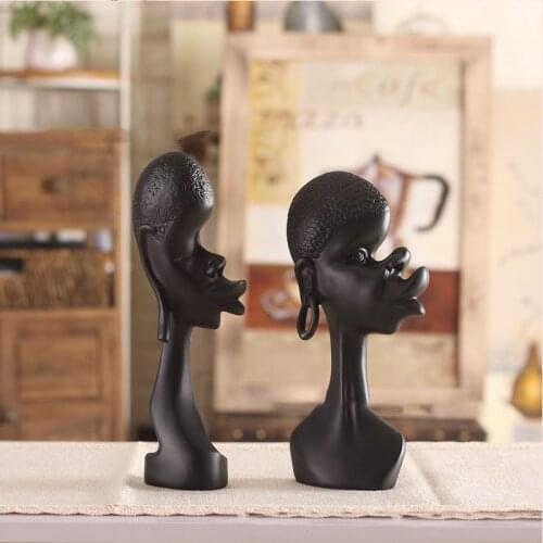 2pcs Character Couple Decoration Decoration Modern Minimalist Home Creative Light Luxury Wine Cabinet Window Decoration