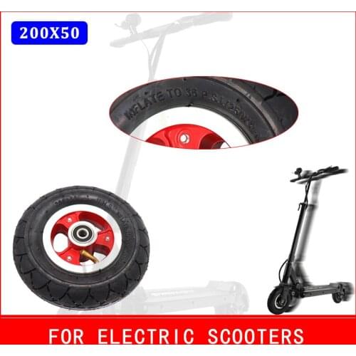200x50 Tire with Alloy Wheel Rim 200*50 Tyre Wheel Hub for Kugoo S1 S2 S3 C3 MINI Electric BIKE 8 Inch 8" Electric Scooters