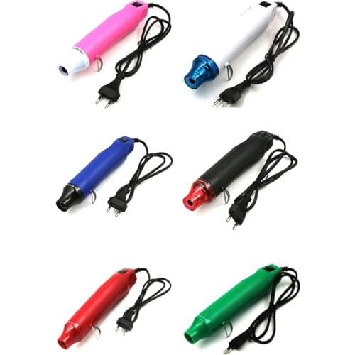 220V DIY hot air 300W Using Heat Gun Electric Power tool with supporting seat Shrink plastic Wrap Blower Heater