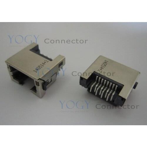 5pcs Laptop Motherboard Common Female RJ45 Jack Connector With LED fit for Lenovo B590 G480 E49 E49A E49L E49AL V480S Series