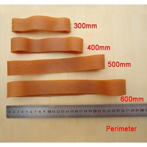 500g Perimeter 300-600mm Quality Elastic Rubber Bands Sturdy Stretchable Packaging Band Loop O Rings For Home School Office