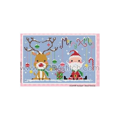 6-MM Mouse avatar Counted Cross Stitch Kit Cross stitch RS cotton with cross stitch SODA 3216