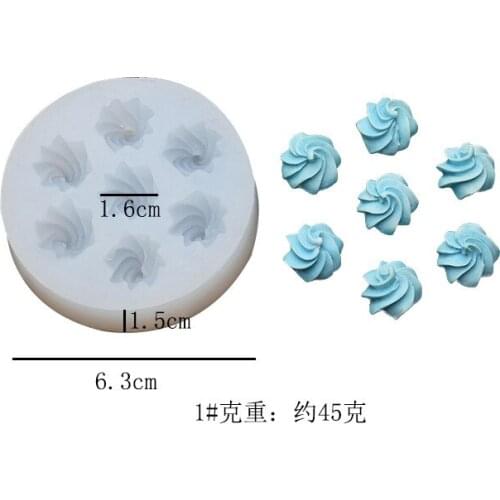 7 Even Cream Candy Silicone Mold Cake Decoration Mould