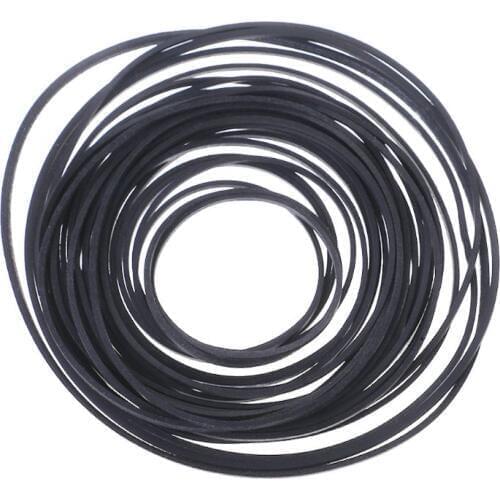 30Pcs Mix Cassette Tape Belt Assorted Common Belt Pro for Recorders CD-ROM Video Machines Walkman DVD Drive