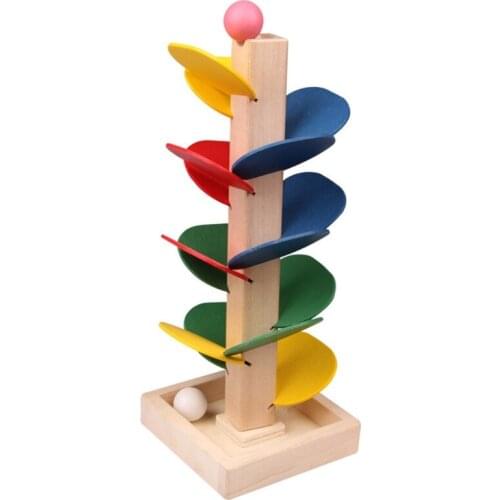 1Set Montessori Block Disassembled Interactive Educational Baby Blocks Toddlers Sensory Stacking Blocks Tumble Block