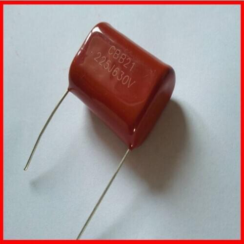 CBB metallized polypropylene film capacitor 630V 225J 2.2UF polyester capacitor