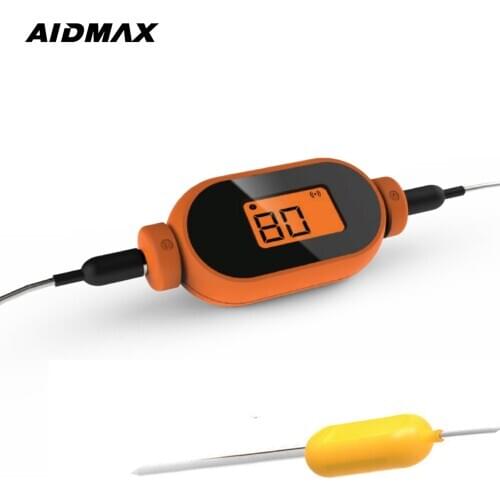 AidMax MiniCandy Digital Kitchen Thermometer Dual stainless-steel probes For Oven Meat Thermometer With Timer And Backlight
