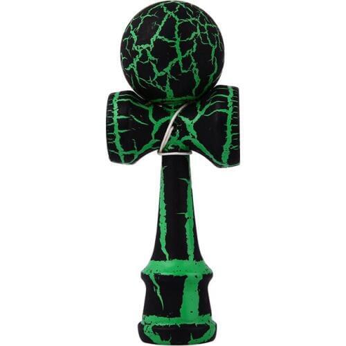 Wooden Crack Paint Kendama Toys Sword Ball Professional Wooden Toy Skillful Juggling Ball Game Toy For Children