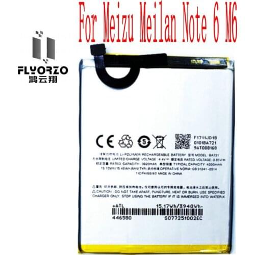 Аккумуляторы для телефонов Meizu M6 Note FLYORZO China At AliExpress