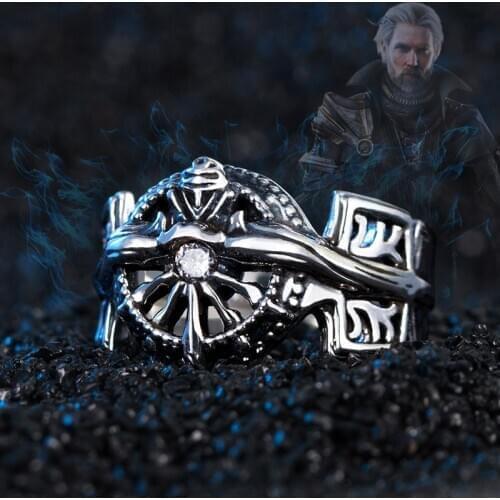 Game FF15 Final Fantasy 925 Sterling Silver Rings FFXV Cosplay Noctis Lucis Caelum Light of Ring Jewelry Accessories Xmas Gifts