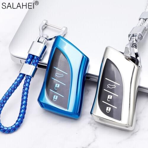 New TPU Soft Car Remote Key Case Cover Holder For Lexus IS ES GS GX LS500H NX RX LX LC RC 200 250 570 2018 2019 Auto Accessories