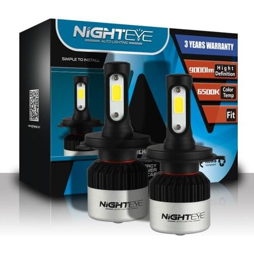 Novsight H4 LED Car Lights H1 H4 Led Headlight Bulbs H7 Auto Turbo Headlamps 6500K 72W 9000LM Automobiles Headlamp