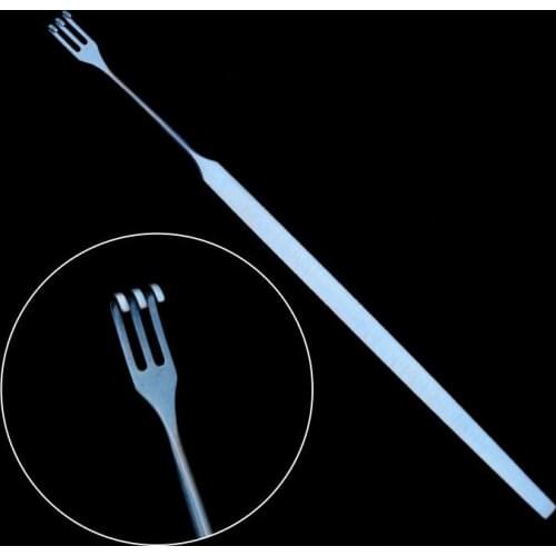 Ophthalmic dacryocyst retractor titanium alloy stainless steel The two claws Three claws double-ended retractor single-end