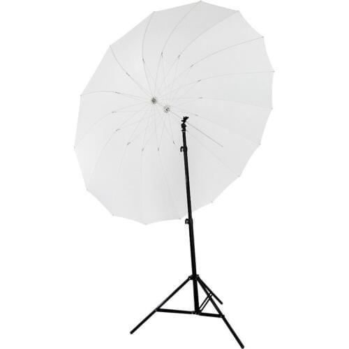 Neewer 72"/180cm White Diffusion Parabolic Umbrella 16 Fiberglass Rib 7mm Shaft, includes Portable Carrying Bag