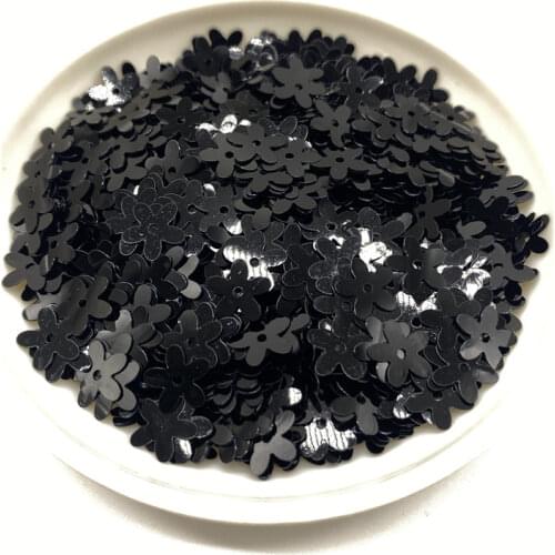 500Pcs/Lot 10mm Sequins PVC Flat Flower Shape Loose Sequin Paillettes Sewing Craft DIY Scrapbooking #01