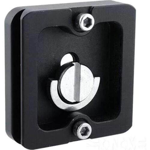 Universal Tripod Monopods PU-40 Quick Release QR Plate For N1 J1 Tripod Ball Head Arca Swiss 1/4" Screw