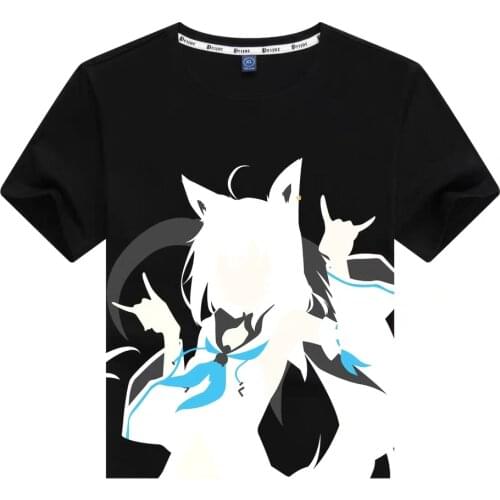 Virtual Youtuber VTB Shirakami Fubuki Hololive A04 Tshirt vtb fan box