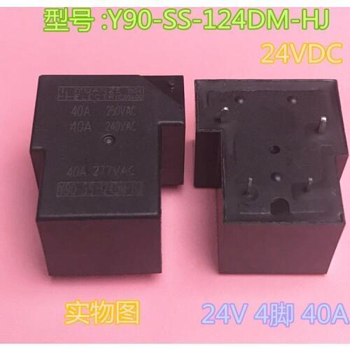 Y90-SS-124DM-HJ T90-1A-24V-4P Relay Y90-SS-124DM-HJ