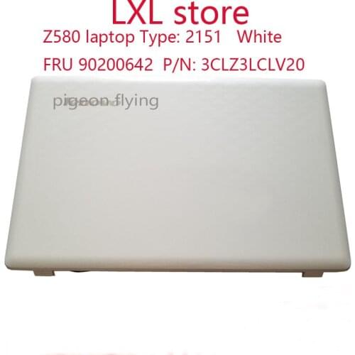 Z580 LCD TOP Cover for ideapad laptop 2151 White FRU 90200642 P/N: 3CLZ3LCLV20 100% new ok