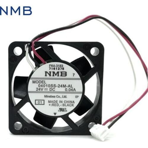 1pcs 04010SS-24M-AL 4010 40mm 40*40*10mm DC 24V 0.04A axial cooling fan