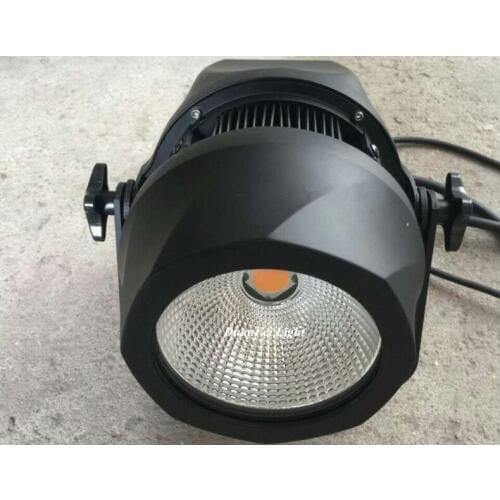 6lot led waterproof cob par led 200W WW+CW color light CoB led par can