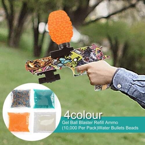 7-12mm 10000pcs Soft Water Bullets BB Gel Paint Ball Airsoft Ammo Beads Weapon Guns Blaster Accessories Glock Toys For Boys Girl