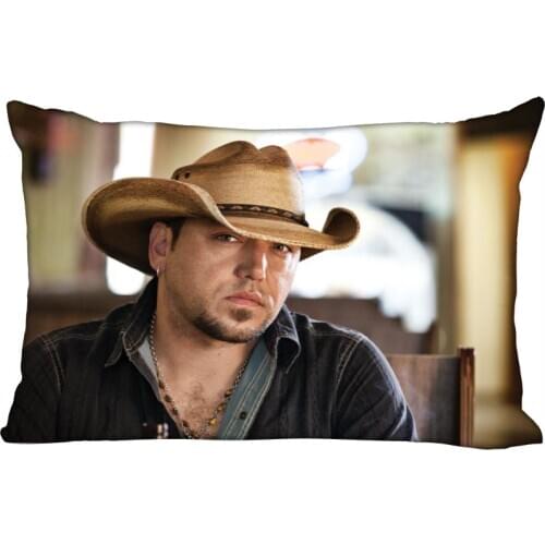 Cushion Jason-Aldean Cover Throw Pillow Case Rectangle Cushion For Sofa/Home/Car Decor Zipper Custom PillowCase