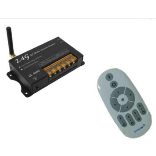 DC12-24V multi-channel 4channels 16A led dimmer with 2.4G RF wireless remote control for led strip light single color SMD5050
