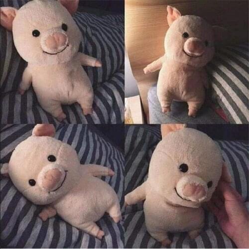 25cm Cartoon Cute Kawaii Pig Plush Toys Stuffed Kawaii Animal Doll Soft Baby Accompany Pillow Kids Girls Baby Birthday Xmas Gift