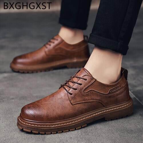 Casual shoes men 2020 black formal dress luxury men shoes leather Coiffeur fashion designer shoes men high quality обувь мужская