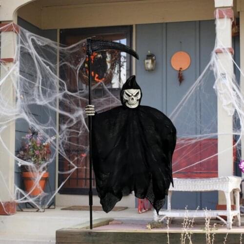 NEW Halloween Skull Ghost Witch Decoration Outdoor Skull Ghost Horror Hanging Scream Ghosts Horror House Halloween Decoration
