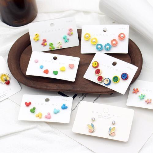 OUGESKY Stud Earrings