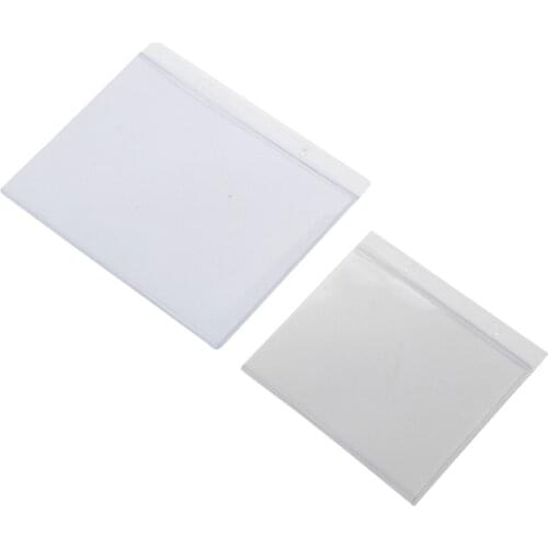 A4 Clear Document Folder Page File Sleeve Menu Cover Ceiling Advertising Promotion Label Pocket Sign Holder Hanging Frame