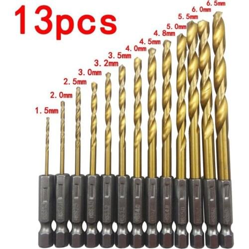 Hex Shank Drill Auger Bit Electric Screwdriver Drill Electric Screwdriver Electric Batch Drill 1.5-6.5mm