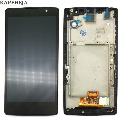4.7" For LG Spirit H442 H440 H440F H440N H440Y H442 H442F H443 LCD Display Touch Screen Digitizer Assembly with Bezel Frame
