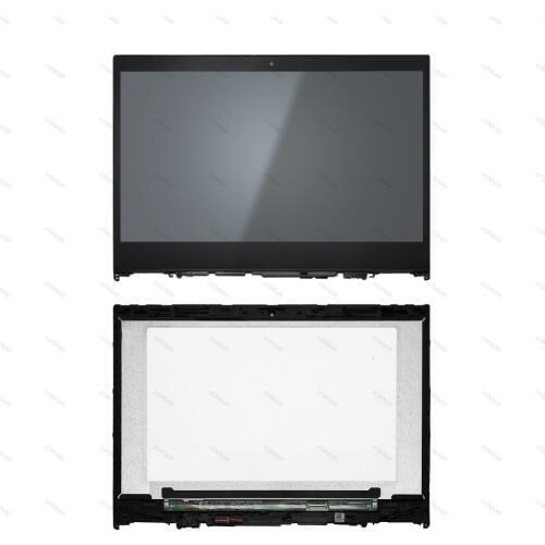 14'' LCD Display Screen +Touch Glass Digitizer Panel Assembly Replacement IPS NV140FHM-N49 Laptop For Lenovo Yoga 520-14IKB 81C8