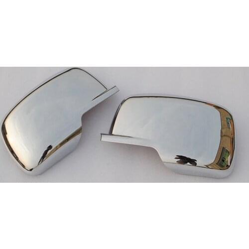 For Jeep Compass 2008-2009 2PCS ABS Chrome Car Side Door Rearview Mirror Cover Trim Moldings Car Styling Auto Accessories