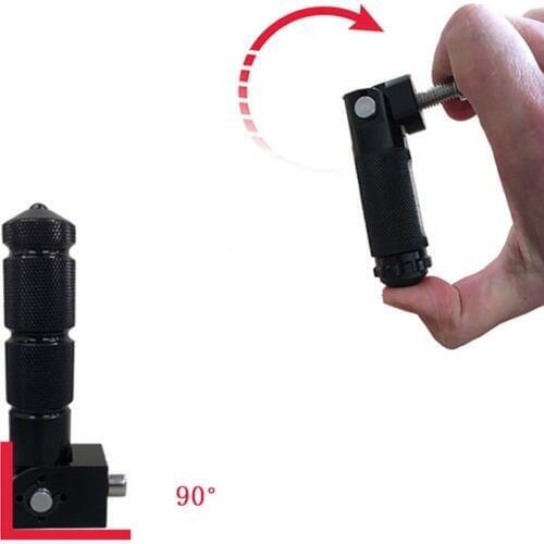 2pcs Anti-Slip Universal 8mm Motorcycle E-Bike Rear Footrest Footpegs Replacement Anti-slip Rear Pedal Black