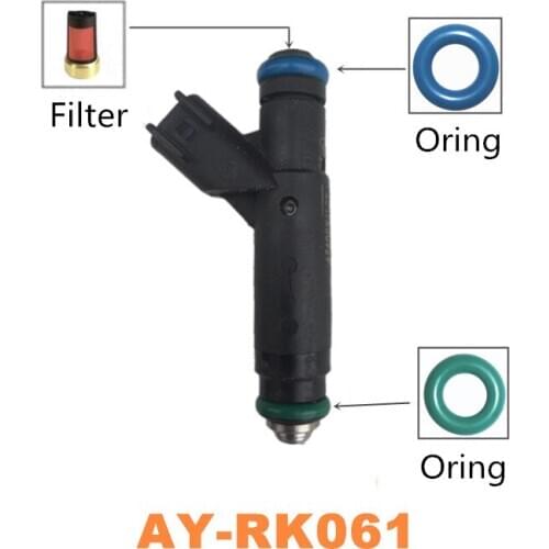 6 kits Top Feed MPI fuel injector repair kits for 1999-2004 Ford Mustang LX 3.8L V6 Motor for AY-RK061