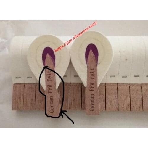 Piano accessories, piano hammer hammer imported German wool felt FFW hammer mahogany purple core