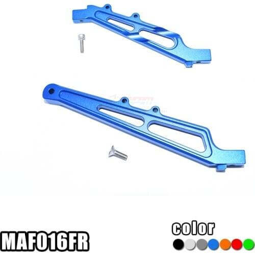 GPM ALUMINUM FRONT+REAR CHASSIS BRACE For 1/7 ARRMA 4WD INFRACTION 6S BLX ALL-ROAD STREET BASH-ARA109001 RC Upgrade