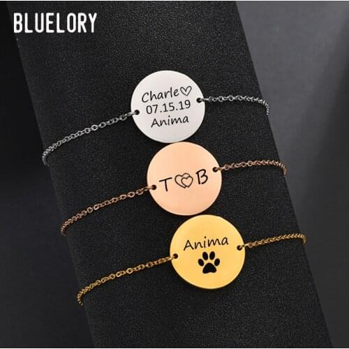 Bluelory Bracelets With Pendants
