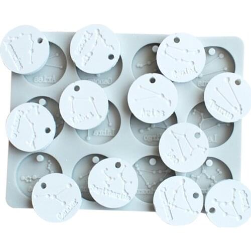 Constellation mold DIY fondant cake edge mold chocolate fudge dry Pez mold jewelry mold