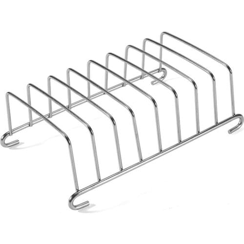 Hot Selling Stainless Steel Toast Rack Nonstick 8-Slice Toast Holder Rack Bread Slice Holder DIY Baking Tools Accessories