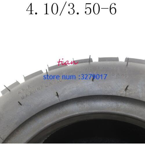 Good quality 4.10/3.50-6 Scooter tubeless Tires 6" Lawn Mower/Snow&Mud Tyre 4.10/3.50-6 vacuum tire mobility scooter tire