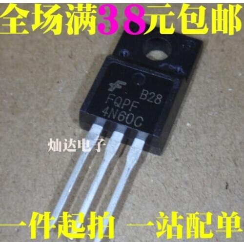 Xinyuan 10pcs/lot FQPF4N60C SIF4N60C 4N60C 4N60 FQPF4N60 TO-220F