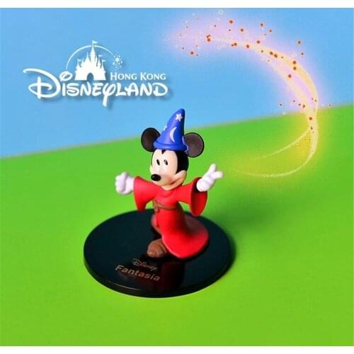 Disney Mickey Mouse Magicians 5cm mini doll Action Figure Decoration Figurine Toy model for kids gifts
