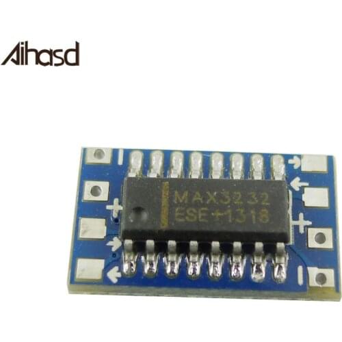 Mini RS232 MAX3232 Levels To TTL Level Module Serial Converter Board